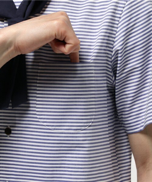 FRAPBOIS（フラボア）の「マリナーラ（シャツ/ブラウス・メンズ・ブラック系その他/ブルー系その他・2/3）」の7枚目の写真