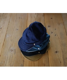 DECHO | 【定番アイテム】DECHO KOMECAP NVY/BLU/BEIGE デコーコメキャップ ネイビー/ブルー/ベージュ(キャップ)