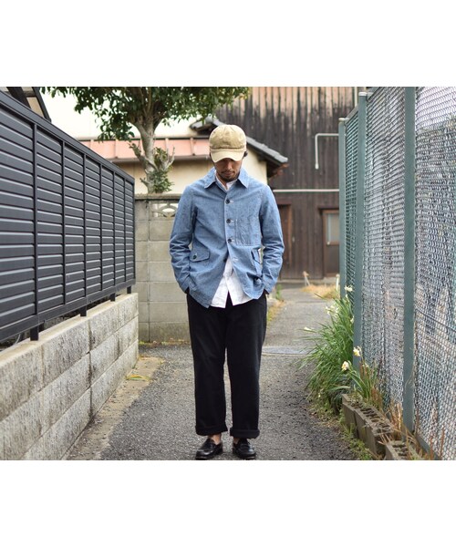 DECHO（デコー）の「【定番アイテム】DECHO  KOMECAP NVY/BLU/BEIGE デコーコメキャップ ネイビー/ブルー/ベージュ（キャップ・メンズ・その他）」の15枚目の写真