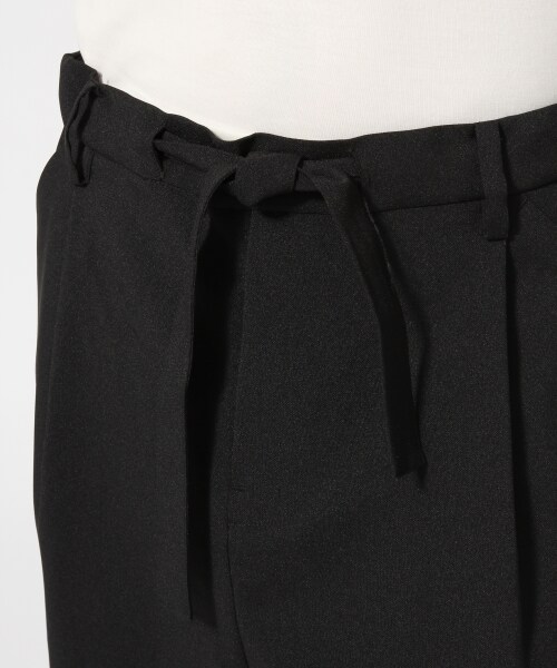 HARE（ハレ）の「メランジテーパードパンツ（パンツ・ブラック/グレー・S/M）」の7枚目の写真