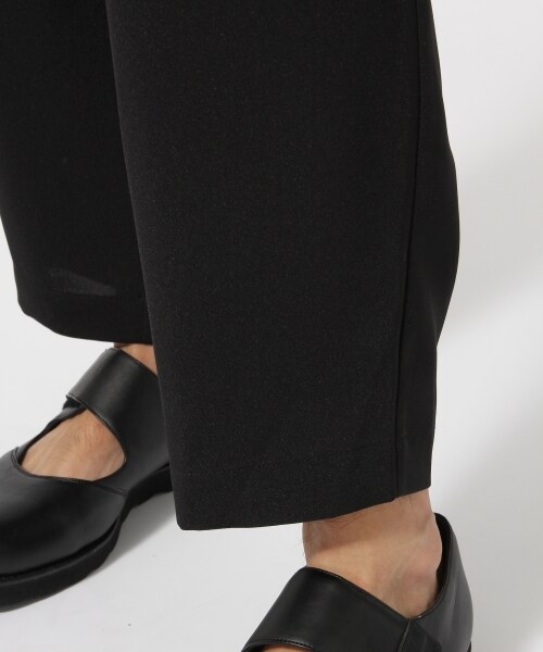 HARE（ハレ）の「メランジテーパードパンツ（パンツ・ブラック/グレー・S/M）」の9枚目の写真