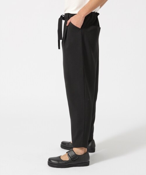 HARE（ハレ）の「メランジテーパードパンツ（パンツ・ブラック/グレー・S/M）」の5枚目の写真
