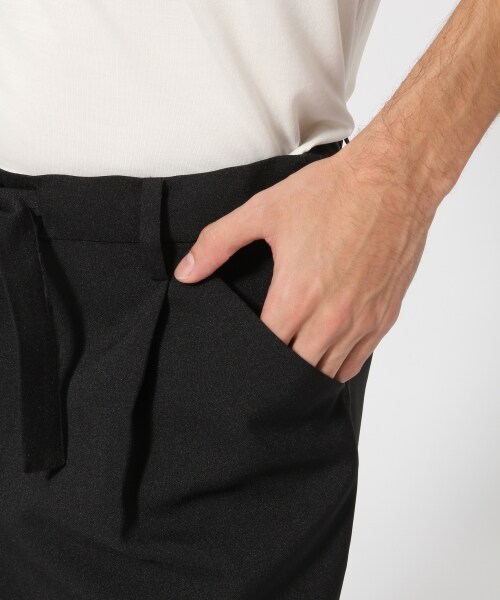 HARE（ハレ）の「メランジテーパードパンツ（パンツ・ブラック/グレー・S/M）」の8枚目の写真