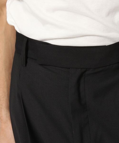 HARE（ハレ）の「タックワイドパンツ（パンツ・ブラック/グレー/ブラウン・S/M/L）」の10枚目の写真