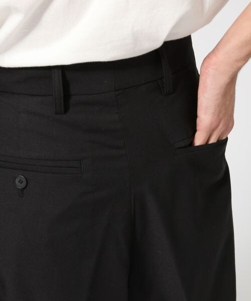 HARE（ハレ）の「タックワイドパンツ（パンツ・ブラック/グレー/ブラウン・S/M/L）」の13枚目の写真