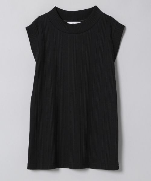 JEANASIS（ジーナシス）の「ランダムテレコノースリーブ（トップス・オフホワイト()/ブラック()/グレー()/グリーン()・FREE）」の2枚目の写真