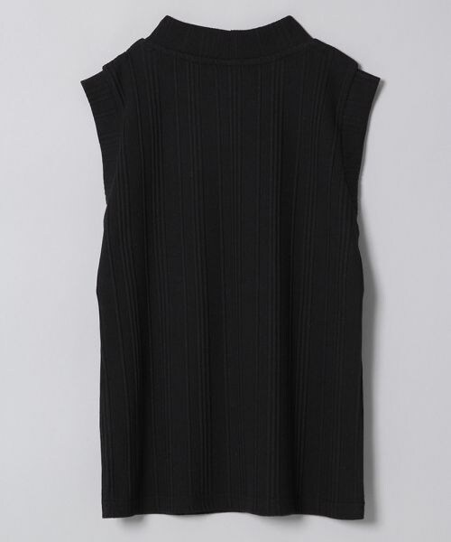 JEANASIS（ジーナシス）の「ランダムテレコノースリーブ（トップス・オフホワイト()/ブラック()/グレー()/グリーン()・FREE）」の5枚目の写真