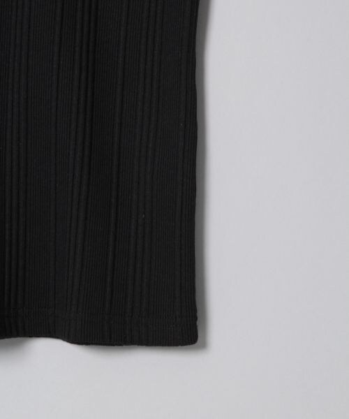 JEANASIS（ジーナシス）の「ランダムテレコノースリーブ（トップス・オフホワイト()/ブラック()/グレー()/グリーン()・FREE）」の8枚目の写真