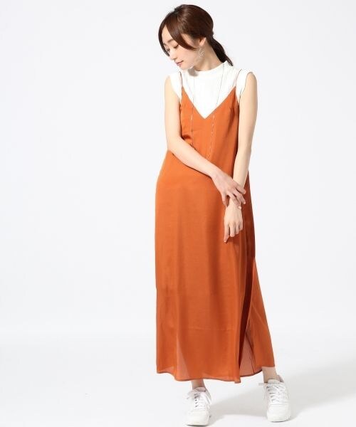 JEANASIS（ジーナシス）の「ランダムテレコノースリーブ（トップス・オフホワイト()/ブラック()/グレー()/グリーン()・FREE）」の13枚目の写真