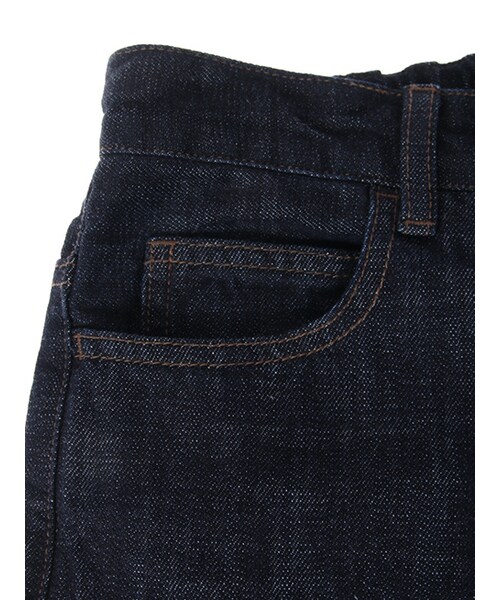 w closet（ダブルクローゼット）の「10ozデニムワイドロングパンツ（パンツ・レディース・ブルー/ネイビー・FREE）」の9枚目の写真