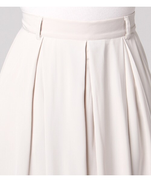 PAGEBOY(ページボーイ)の「エアリーロングスカンツ(パンツ・レディース・オートミール/ライトグレー/ブラック/レッド・S/M)」の8枚目の写真