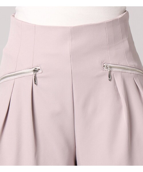 PAGEBOY（ページボーイ）の「ハイウエストZIPショートパンツ（パンツ・レディース・ピンク/サックス/ブルー）」の8枚目の写真