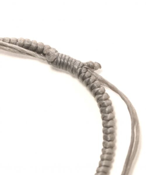 RAGEBLUE（レイジブルー）の「コードアンクレット（アクセサリー・グレージュ/レッド/ネイビー・ONE SIZE）」の5枚目の写真