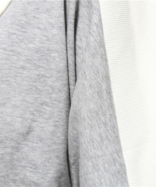 FRAPBOIS（フラボア）の「スムーT（Tシャツ/カットソー・レディース・ホワイト/グレー/イエロー・1）」の10枚目の写真