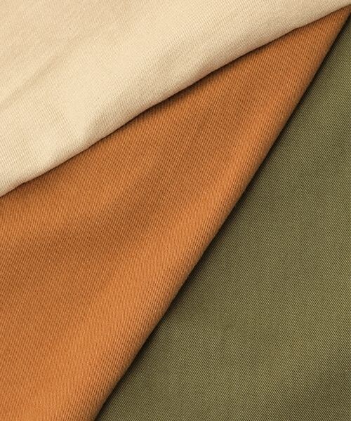 studio CLIP（スタディオクリップ）の「コットンレーヨンツイルウエストマークパンツ（パンツ・ベージュ/オレンジ/カーキ・F）」の15枚目の写真