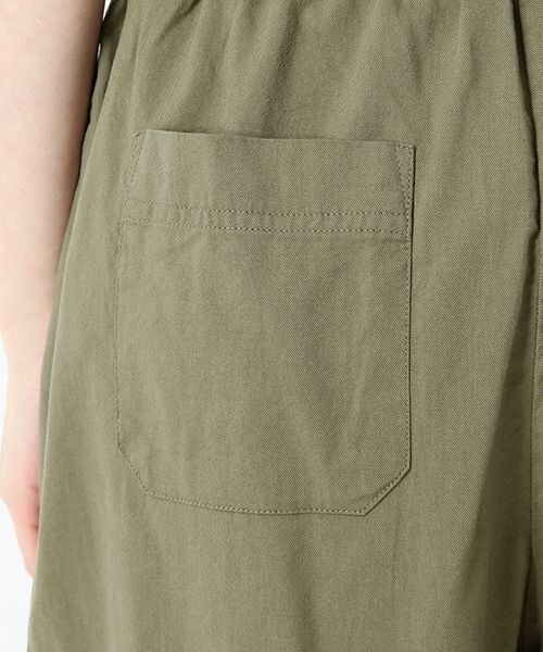 studio CLIP（スタディオクリップ）の「コットンレーヨンツイルウエストマークパンツ（パンツ・ベージュ/オレンジ/カーキ・F）」の12枚目の写真