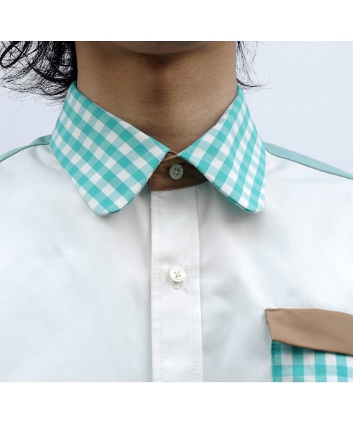 NIRAME.CO（ニラメッコ）の「フリーフォールしゃつ　ミントフレイバー（シャツ/ブラウス・メンズ・その他）」の9枚目の写真