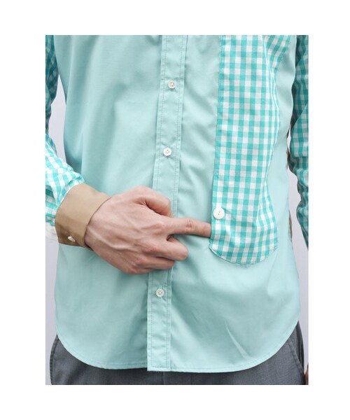 NIRAME.CO（ニラメッコ）の「フリーフォールしゃつ　ミントフレイバー（シャツ/ブラウス・メンズ・その他）」の7枚目の写真