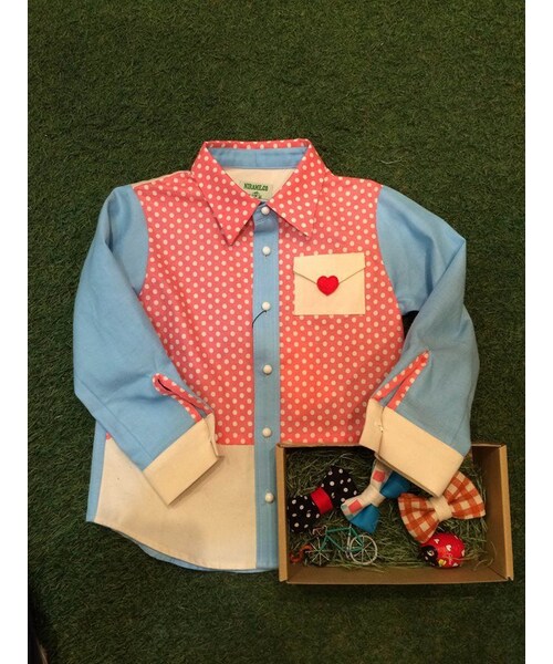 NIRAME.CO（ニラメッコ）の「真面目にフザけたこども服。（シャツ/ブラウス・キッズ・その他）」の6枚目の写真