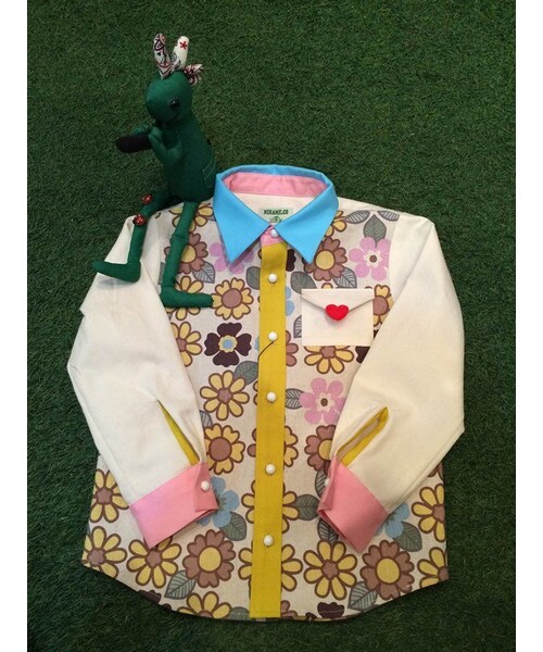 NIRAME.CO（ニラメッコ）の「真面目にフザけたこども服。（シャツ/ブラウス・キッズ・その他）」の7枚目の写真