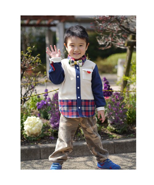 NIRAME.CO（ニラメッコ）の「真面目にフザけたこども服。（シャツ/ブラウス・キッズ・その他）」の4枚目の写真