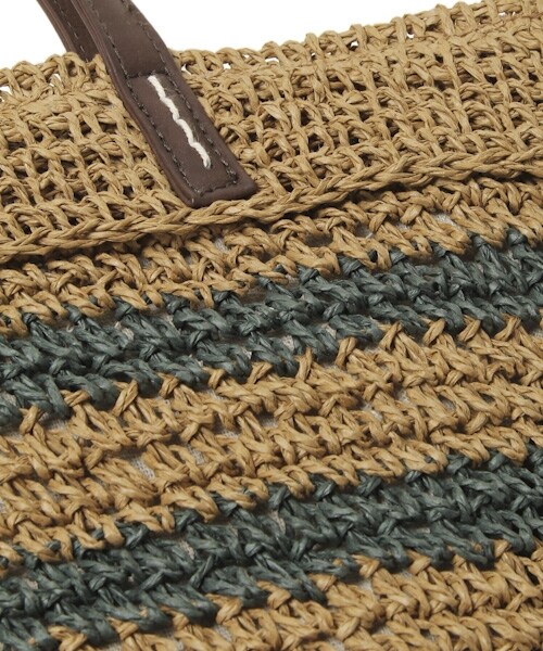 studio CLIP（スタディオクリップ）の「ペーパーアソートトートバッグ（バッグ・ブラック/キャメル/グリーン/ブルー・F）」の15枚目の写真