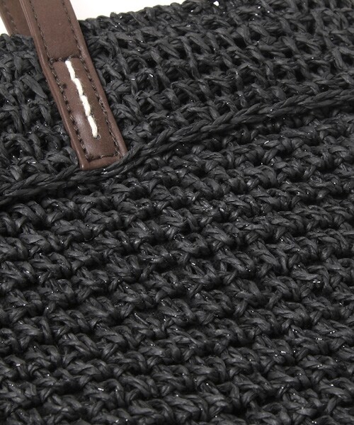 studio CLIP（スタディオクリップ）の「ペーパーアソートトートバッグ（バッグ・ブラック/キャメル/グリーン/ブルー・F）」の13枚目の写真