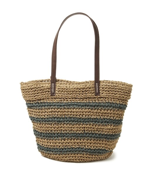 studio CLIP（スタディオクリップ）の「ペーパーアソートトートバッグ（バッグ・ブラック/キャメル/グリーン/ブルー・F）」の7枚目の写真