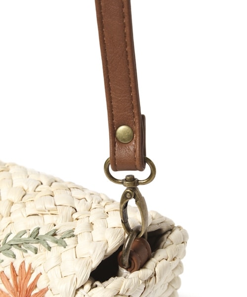 studio CLIP(スタディオクリップ)の「2WAYフラワー刺繍ショルダーバッグ(バッグ・ブラック/オレンジ/ベージュ・F)」の13枚目の写真