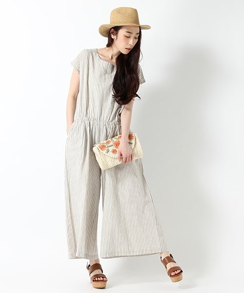 studio CLIP(スタディオクリップ)の「2WAYフラワー刺繍ショルダーバッグ(バッグ・ブラック/オレンジ/ベージュ・F)」の6枚目の写真