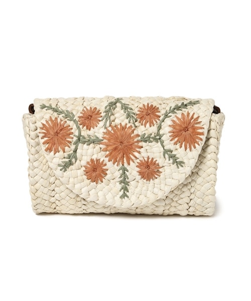 studio CLIP(スタディオクリップ)の「2WAYフラワー刺繍ショルダーバッグ(バッグ・ブラック/オレンジ/ベージュ・F)」の8枚目の写真