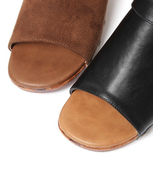 studio CLIP（スタディオクリップ）の「2WAYサボサンダル（シューズ・ブラック/ブラウン・M/L）」の15枚目の写真