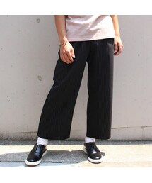 Cuirs | オリジナルピンストライプ柄ワイドスラックス(その他パンツ)