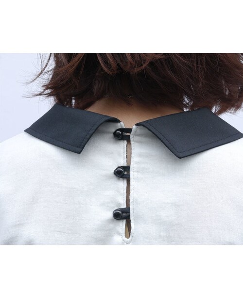 NIRAME.CO(ニラメッコ)の「2度見ドレスワンピース ドット(ワンピース・レディース・その他)」の5枚目の写真