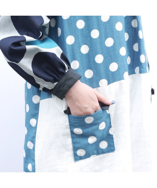 NIRAME.CO(ニラメッコ)の「2度見ドレスワンピース ドット(ワンピース・レディース・その他)」の6枚目の写真