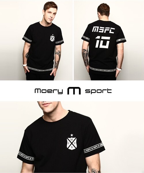 Moery Sport(モエリースポーツ)の「モエリースポーツ MSFC Tシャツ(Tシャツ/カットソー・メンズ・ホワイト/ブラック・S/M/L/XL)」の10枚目の写真