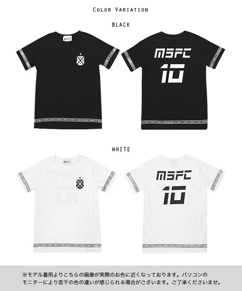 Moery Sport(モエリースポーツ)の「モエリースポーツ MSFC Tシャツ(Tシャツ/カットソー・メンズ・ホワイト/ブラック・S/M/L/XL)」の12枚目の写真