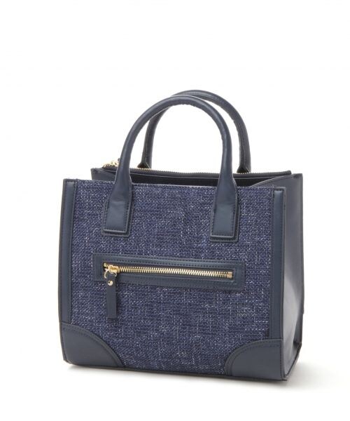 GLOBAL WORK（グローバルワーク）の「スクエアトート（バッグ・オフ/ブラック/【新色】ベージュ/ブルー・ONE SIZE）」の4枚目の写真