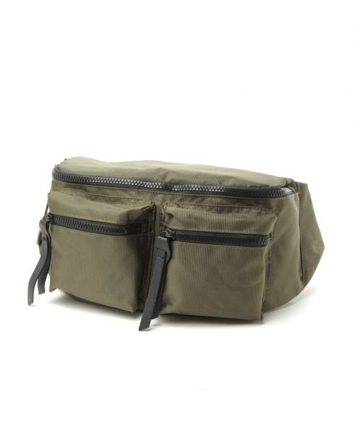 GLOBAL WORK（グローバルワーク）の「ウェストバッグ（バッグ・ブラック/グレー/カーキ/ネイビー柄・ONE SIZE）」の3枚目の写真