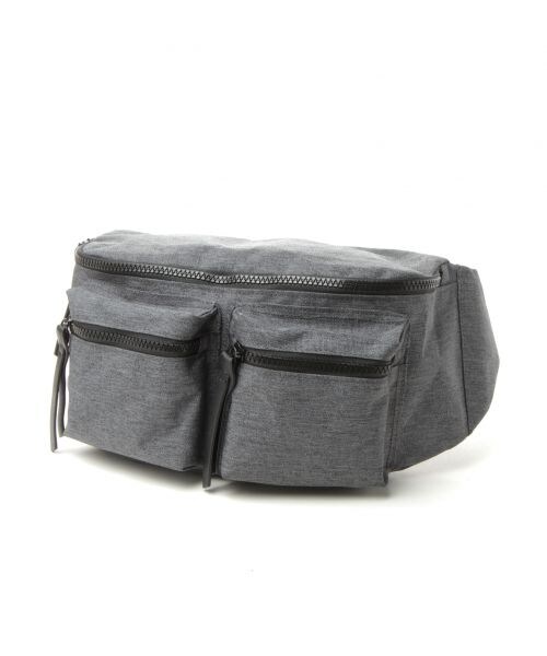 GLOBAL WORK（グローバルワーク）の「ウェストバッグ（バッグ・ブラック/グレー/カーキ/ネイビー柄・ONE SIZE）」の2枚目の写真