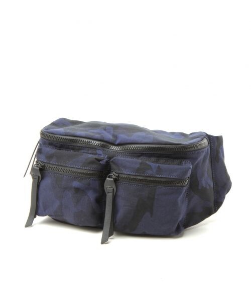 GLOBAL WORK（グローバルワーク）の「ウェストバッグ（バッグ・ブラック/グレー/カーキ/ネイビー柄・ONE SIZE）」の4枚目の写真