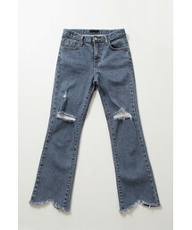 imvely | アンクルフレアデニム(デニムパンツ)