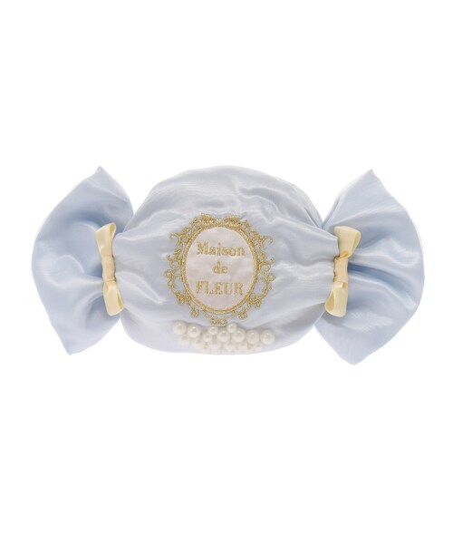 Maison de FLEUR  メゾンドフルール パールキャンディポーチ Maison de FLEUR（メゾンドフルール）の「・オーガンジーパール