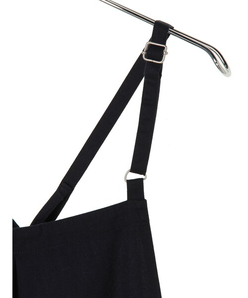 earth music&ecology(アースミュージックアンドエコロジー)の「【Special Price】ワイドクロップドサロペット(オールインワン・サロペット・ベージュ/カーキ/ネイビー・M/L)」の7枚目の写真