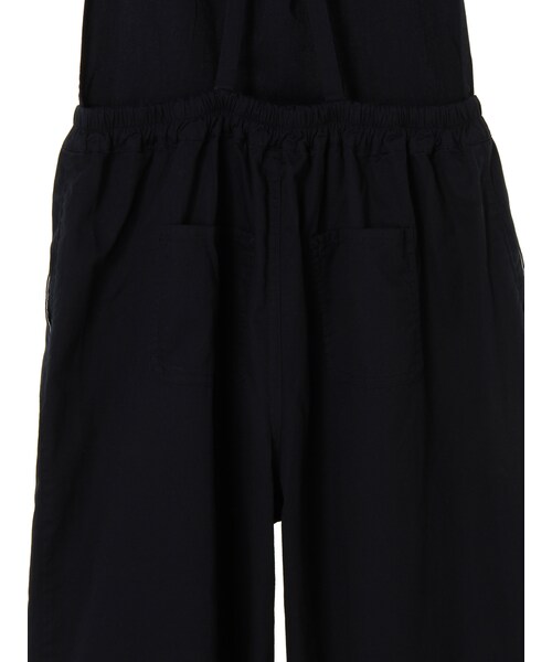 earth music&ecology(アースミュージックアンドエコロジー)の「【Special Price】ワイドクロップドサロペット(オールインワン・サロペット・ベージュ/カーキ/ネイビー・M/L)」の10枚目の写真