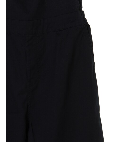 earth music&ecology(アースミュージックアンドエコロジー)の「【Special Price】ワイドクロップドサロペット(オールインワン・サロペット・ベージュ/カーキ/ネイビー・M/L)」の8枚目の写真