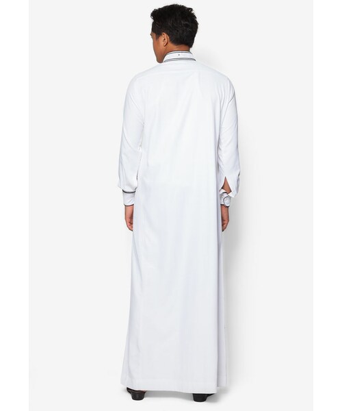 Jovian(ジョビアン)の「Jovian Men Qamar Jubah(その他・White・XS/S/M/L/XL)」の3枚目の写真