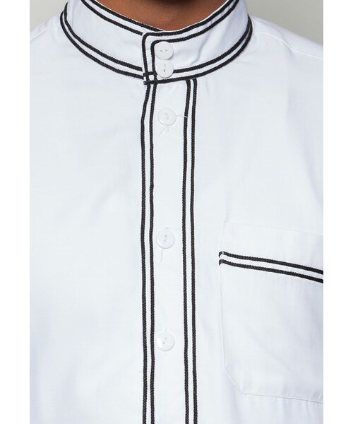 Jovian(ジョビアン)の「Jovian Men Qamar Jubah(その他・White・XS/S/M/L/XL)」の5枚目の写真