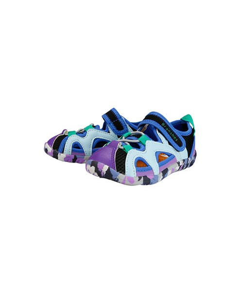 BRANSHES(ブランシェス)の「ウォータースニーカー(スニーカー・キッズ・イエロー/ブルー/ブラック・12~19)」の2枚目の写真