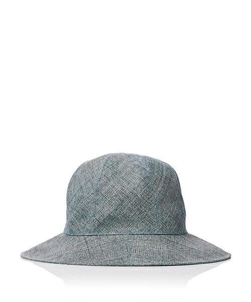 KIJIMA TAKAYUKI（キジマ　タカユキ）の「KIJIMA TAKAYUKI 6パネルペーパーハット（ハット・メンズ・ブラック/ダークグレー/ブルー・2/3）」の3枚目の写真